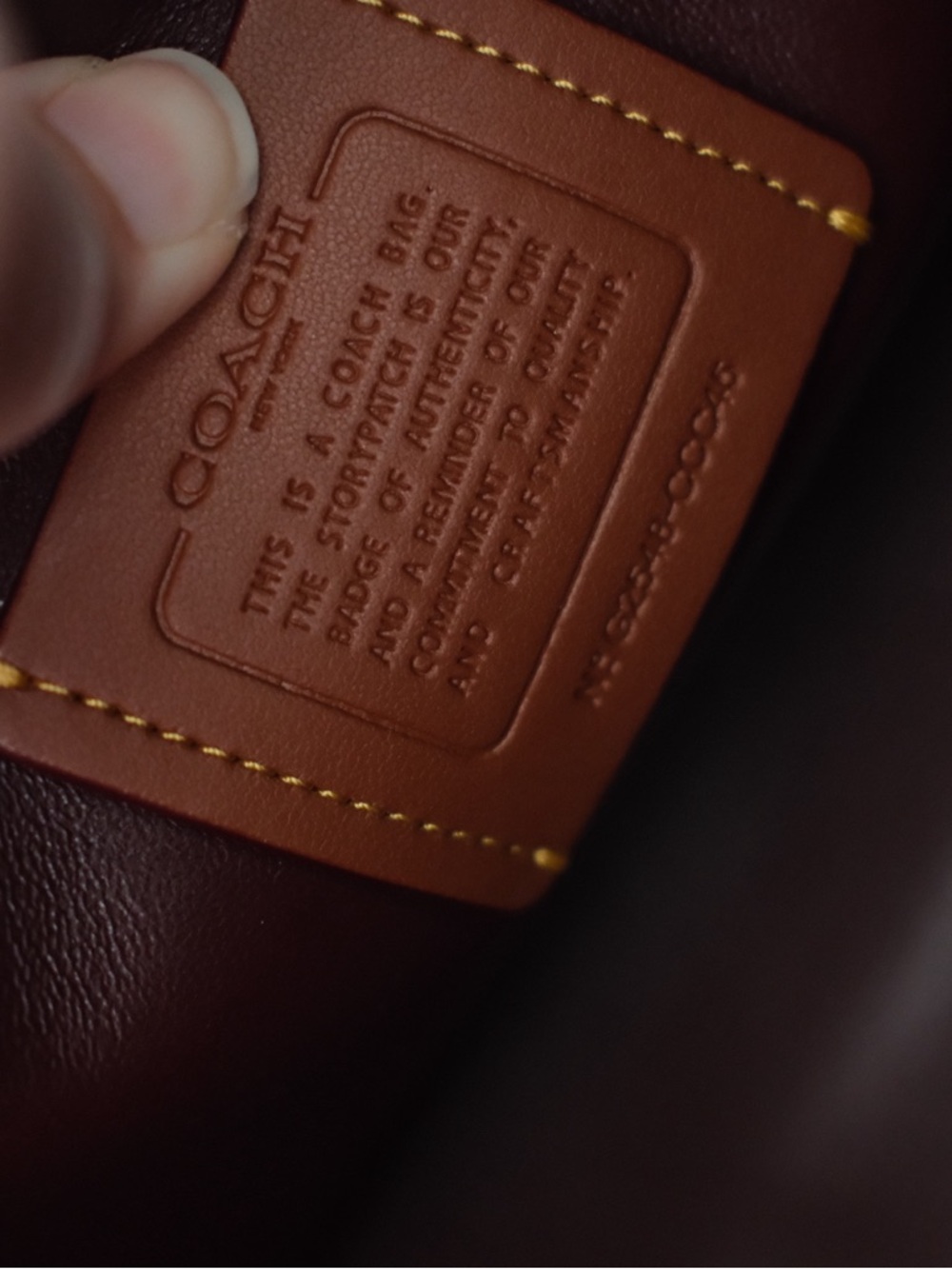 Coach Lola Shoulder Bag - Burgundy Merlot Color - Picture 3 of 9